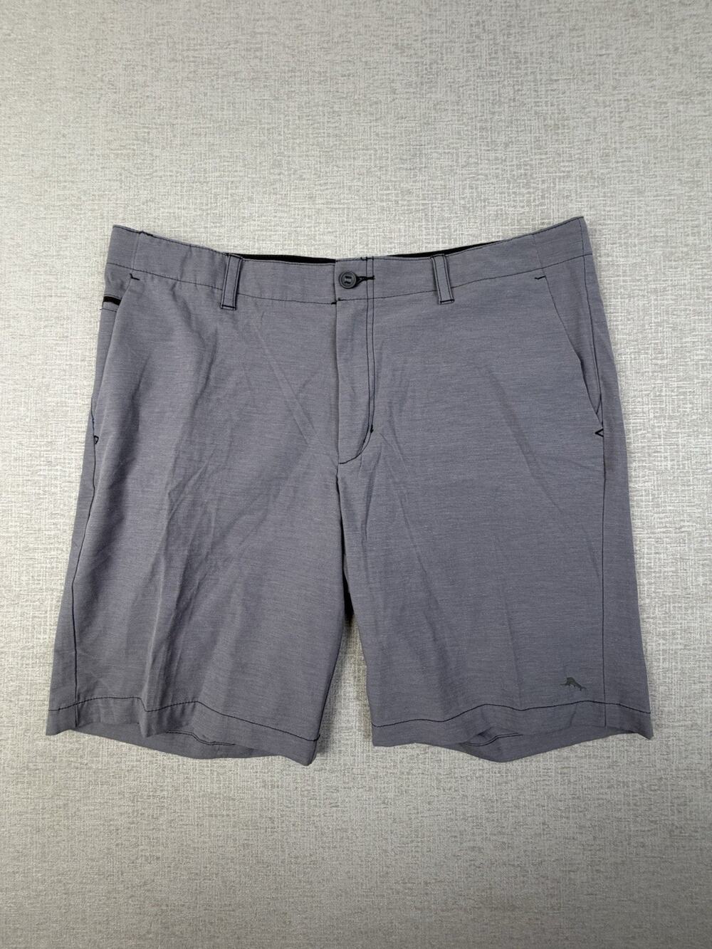Tommy Bahama Men’s Size 38 Gray Performance Stretch Golf Shorts